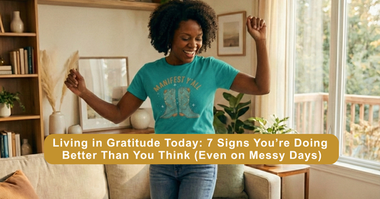 Living in Gratitude Today: 7 Signs You’re Doing Better Than You Think (Even on Messy Days)