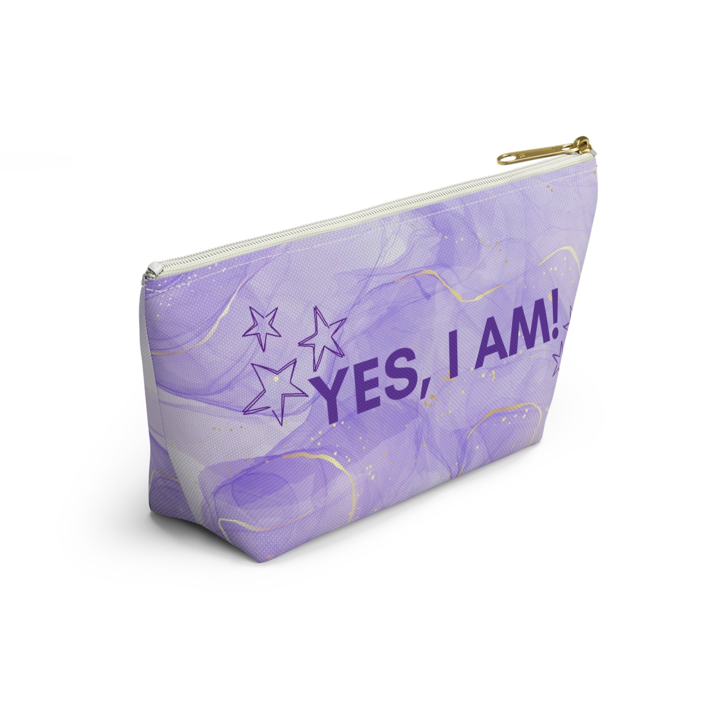 You are Braver Than You Think, Cosmetic Bag, MakeUp Bag, Pencil Case