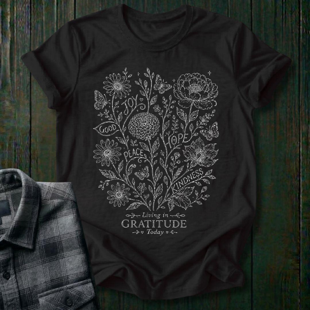 Botanical Gratitude Unisex T-Shirt