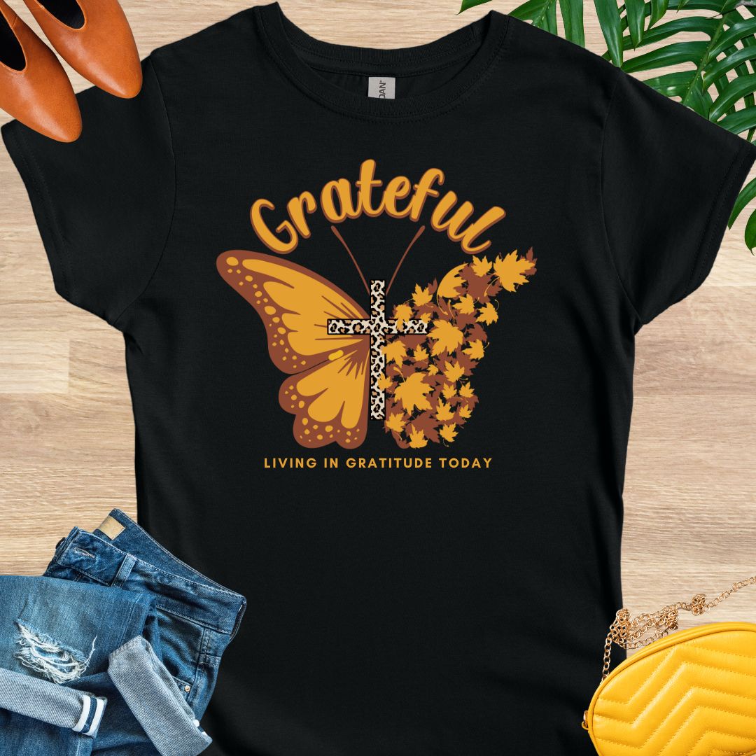 Butterfly Cross T-Shirt