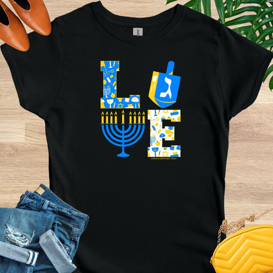 Chanukkah Love T-Shirt