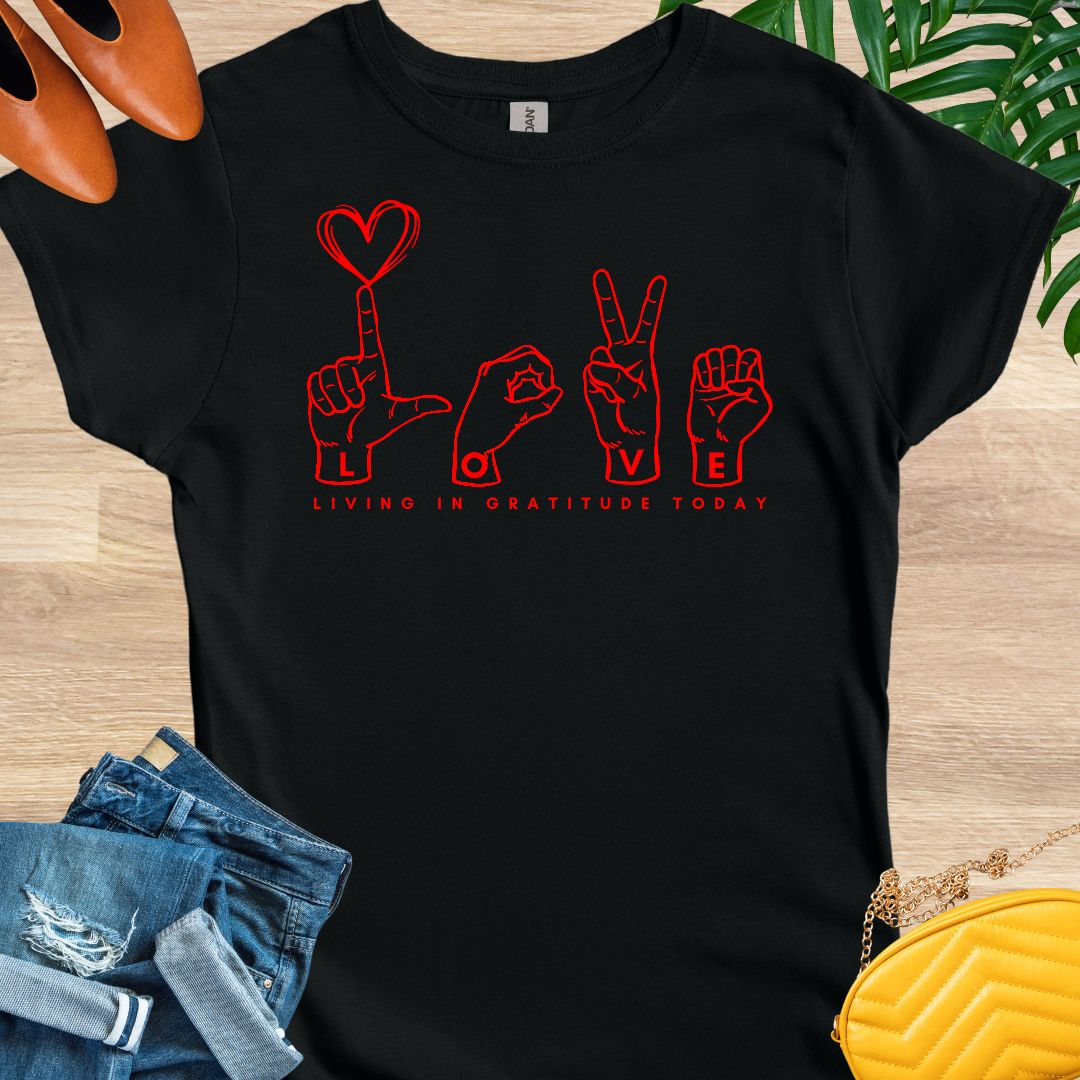 Love - Sign Language T-Shirt