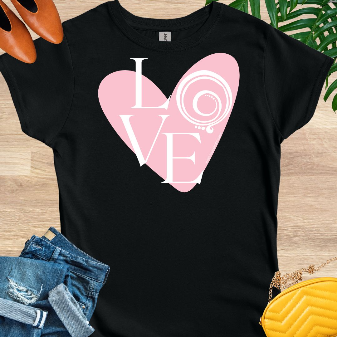 Love, Heart T-shirt