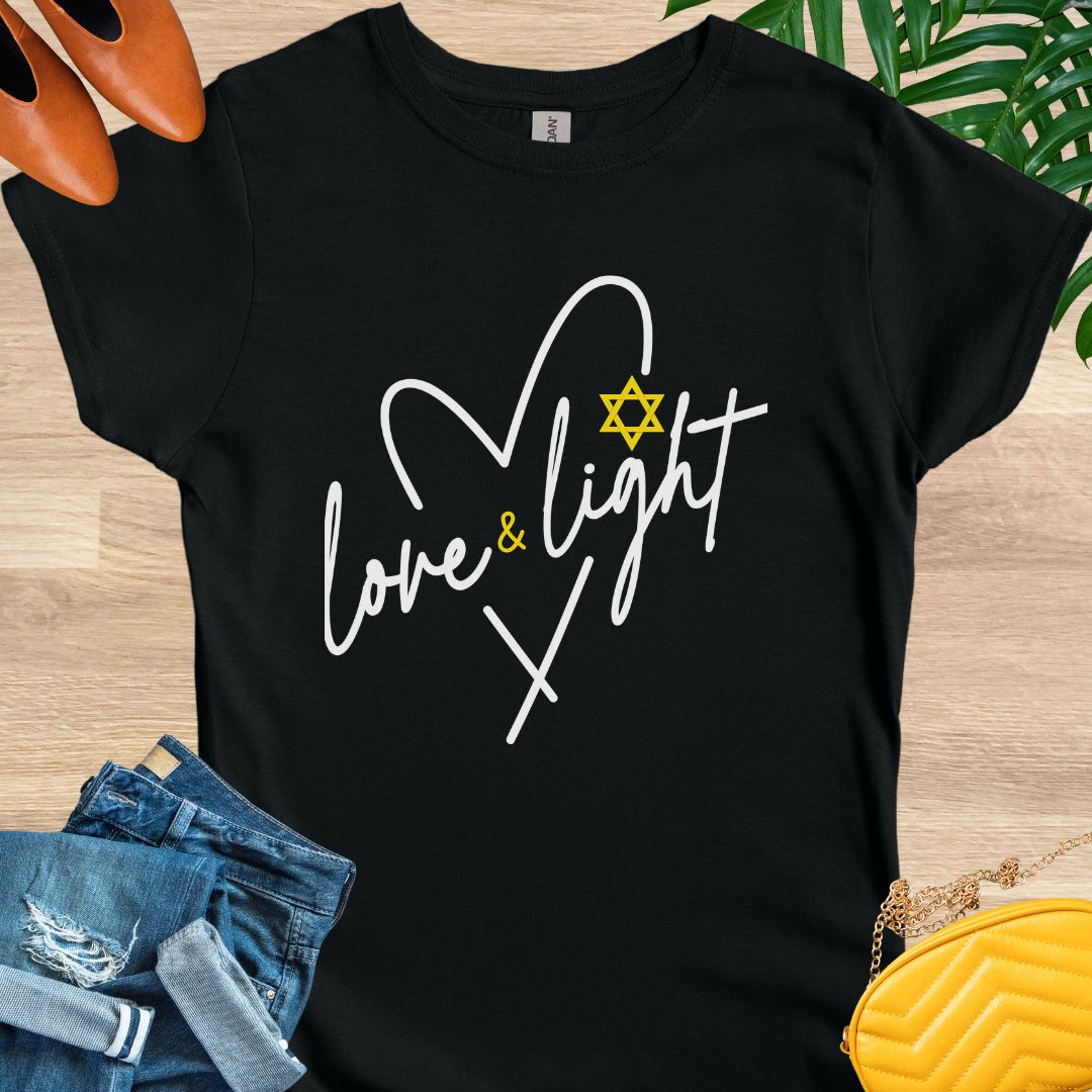 Love & Light Heart T-Shirt