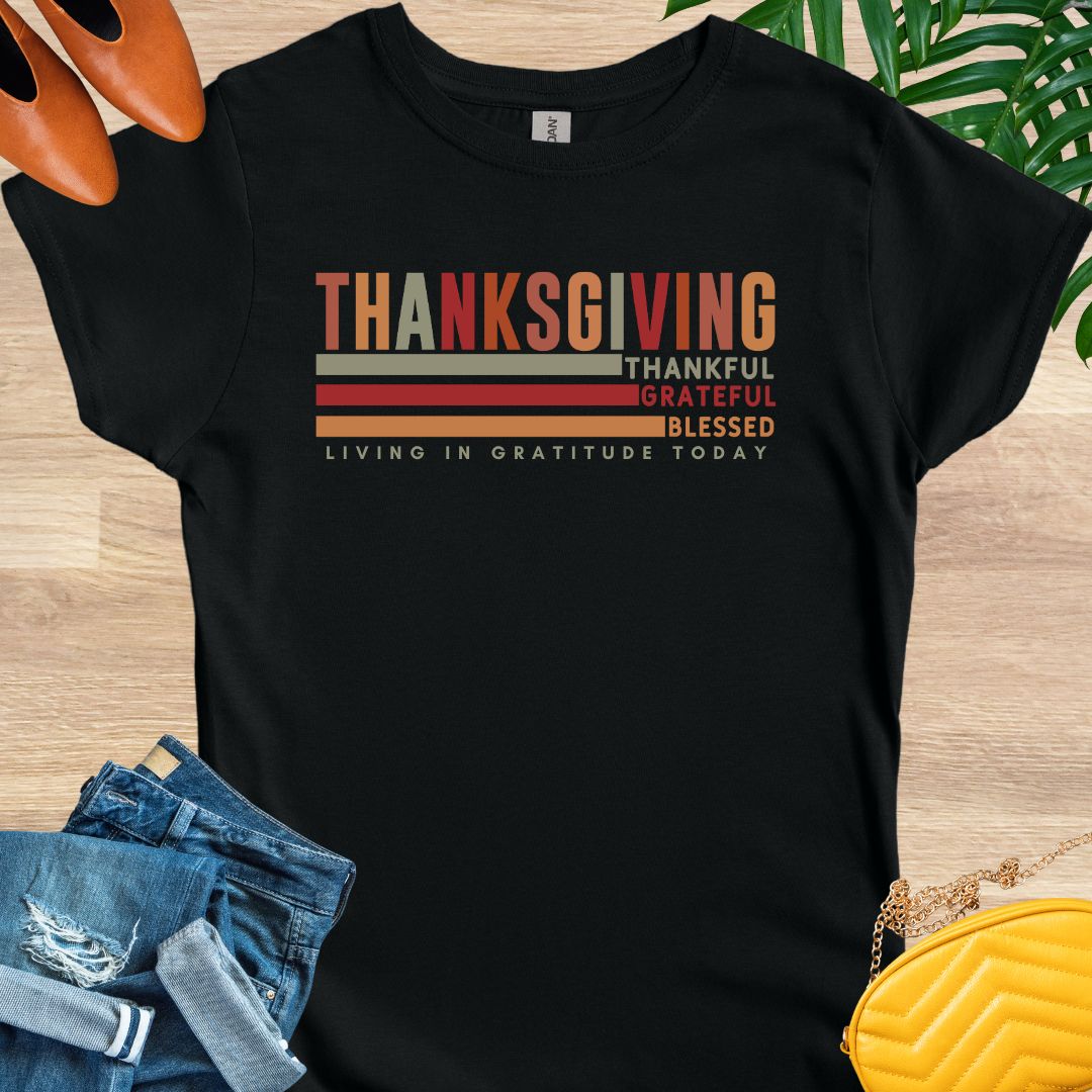 Thanksgiving Flag T-Shirt