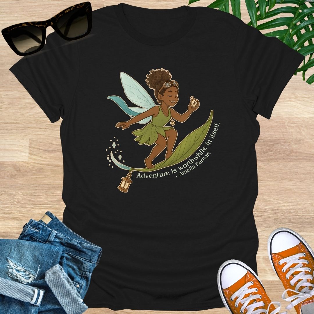 Adventure Is Worthwhile in Itself, Fairy, Unisex T-Shirt