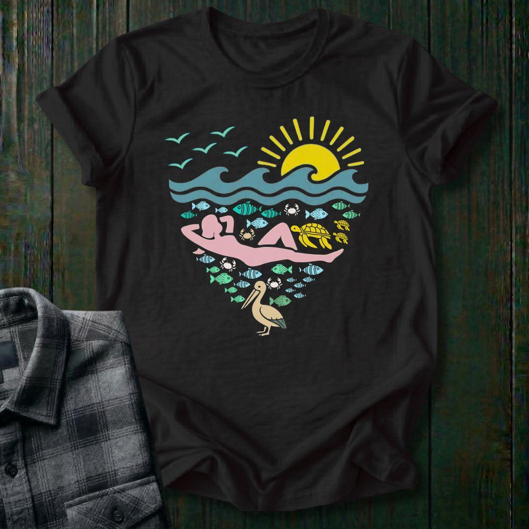 Basking in Sunshine, Unisex T-Shirt