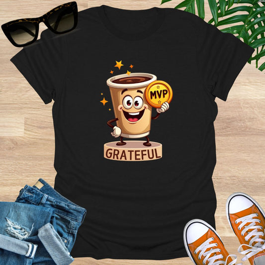 Coffee the Real MVP, Unisex T-Shirt
