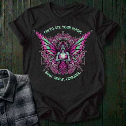 Cultivate Your Magic – Sow. Grow. Conquer. Unisex T-Shirt