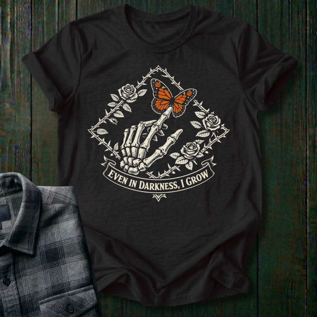 Even in Darkness I Grow Unisex T-Shirt