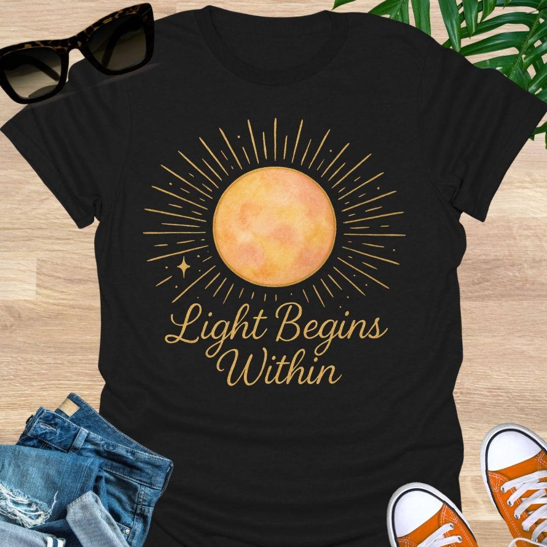 Light Begins Within Unisex T-Shirt
