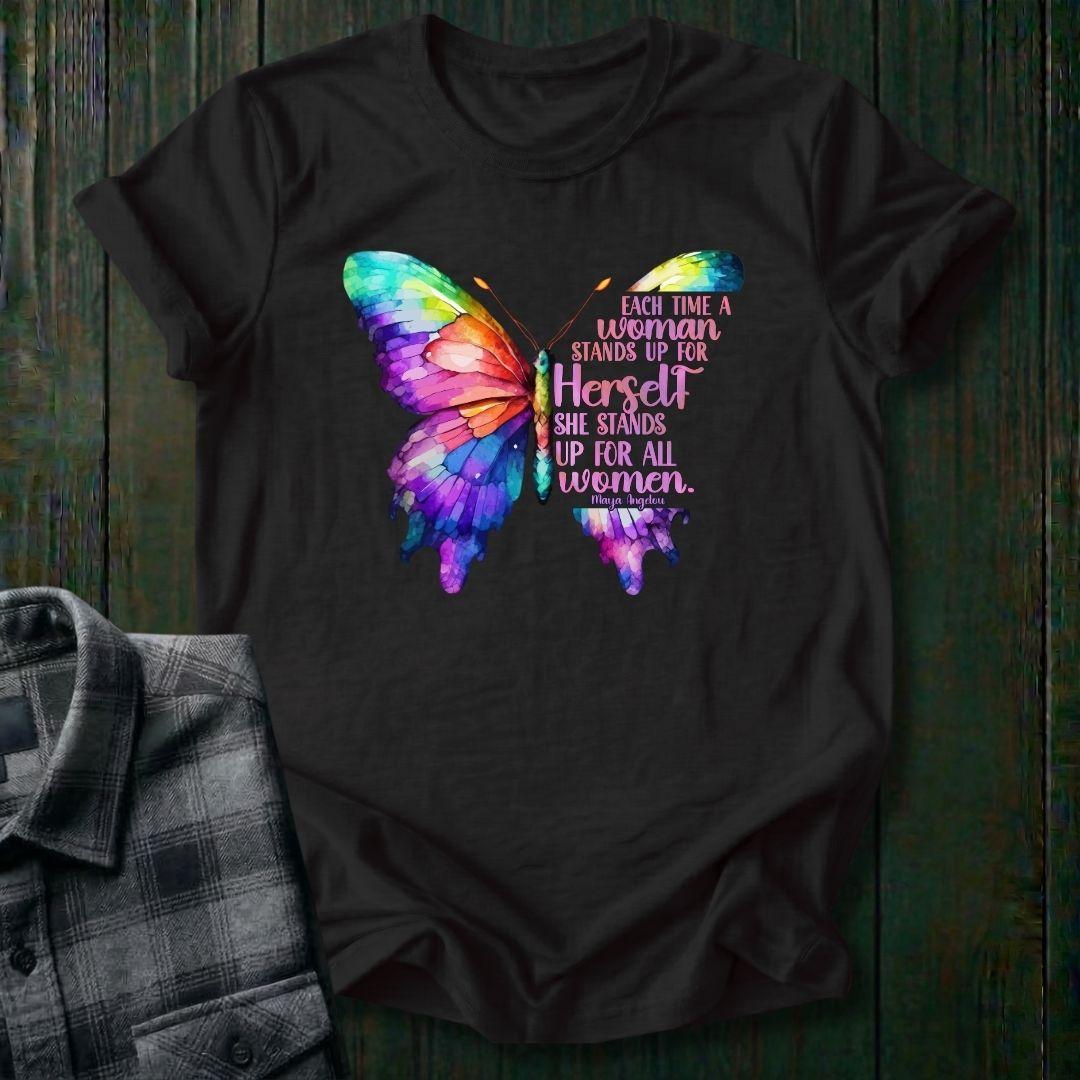 Stand Up For All Women, Butterfly, Unisex T-Shirt
