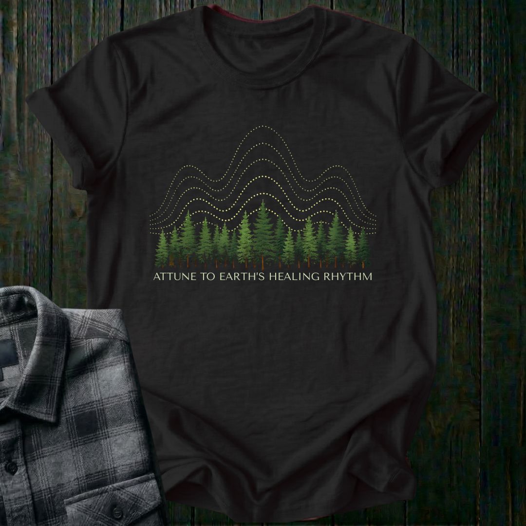 Attune to the Earth's Healing Rhythm Unisex T-Shirt