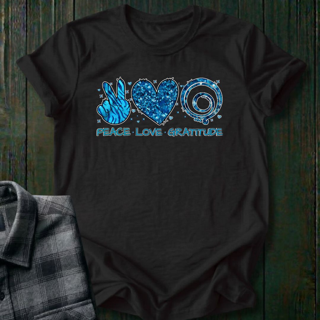 Peace • Love • Gratitude Unisex T-Shirt