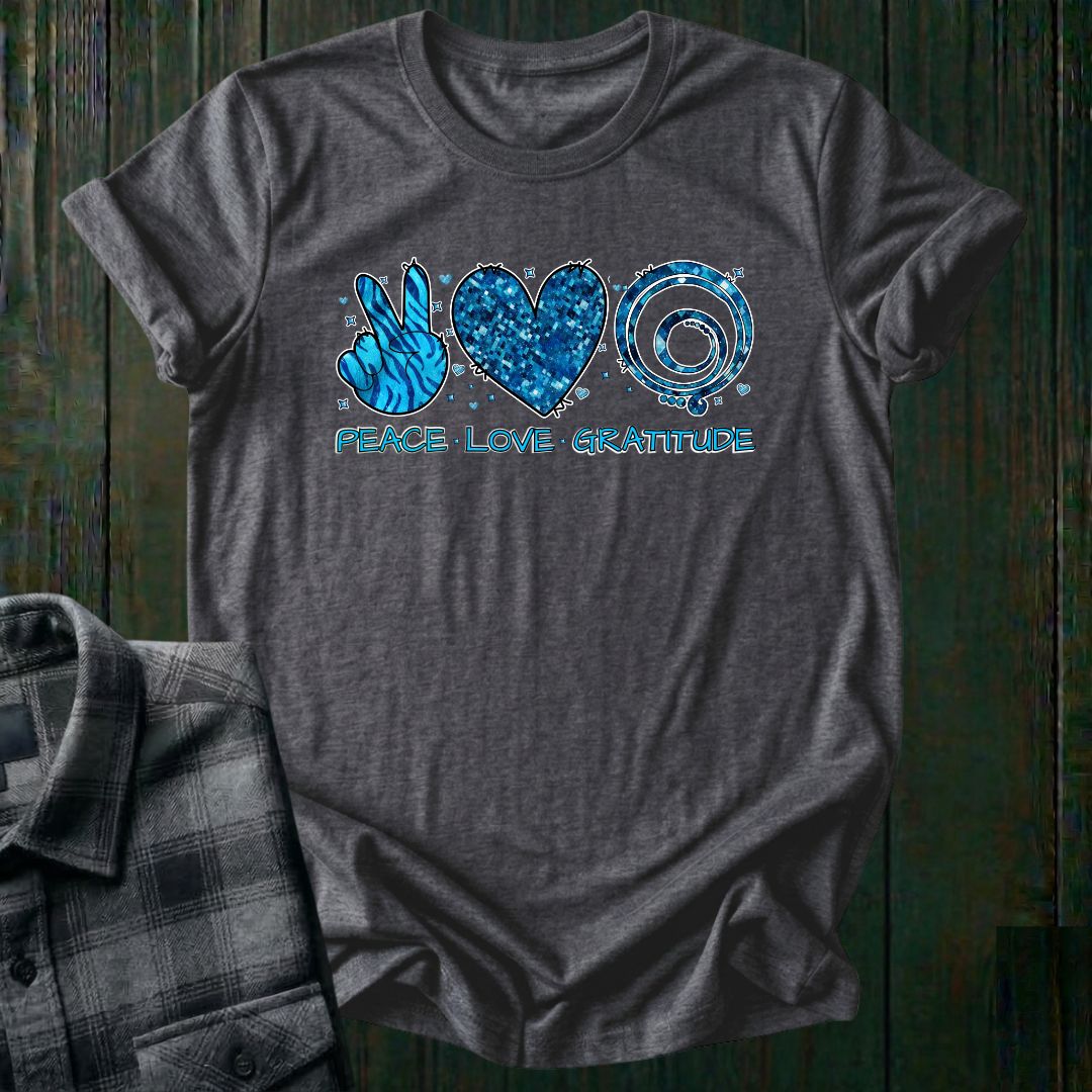 Peace • Love • Gratitude Unisex T-Shirt