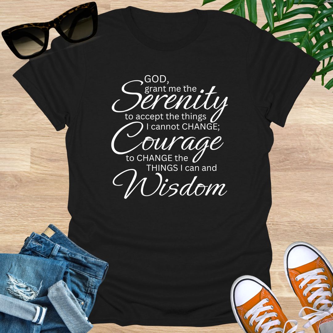 Serenity Prayer, Unisex T-Shirt