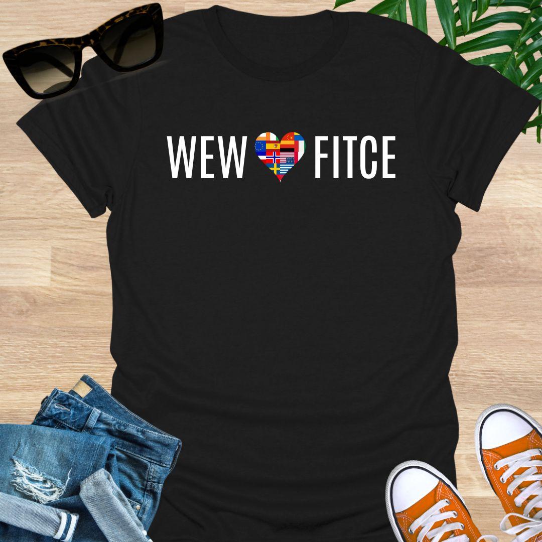 WEW Loves FITCE Unisex T-Shirt
