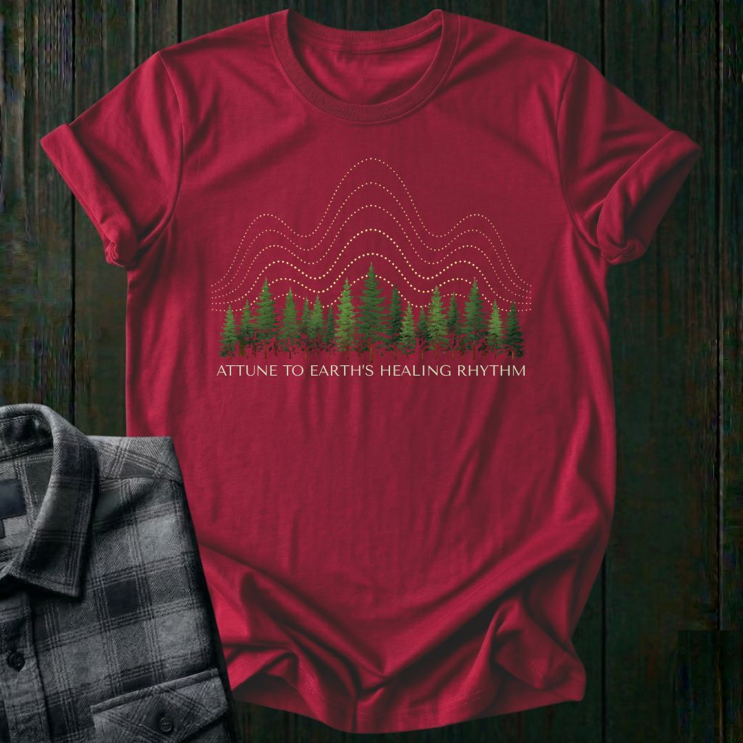 Attune to the Earth's Healing Rhythm Unisex T-Shirt