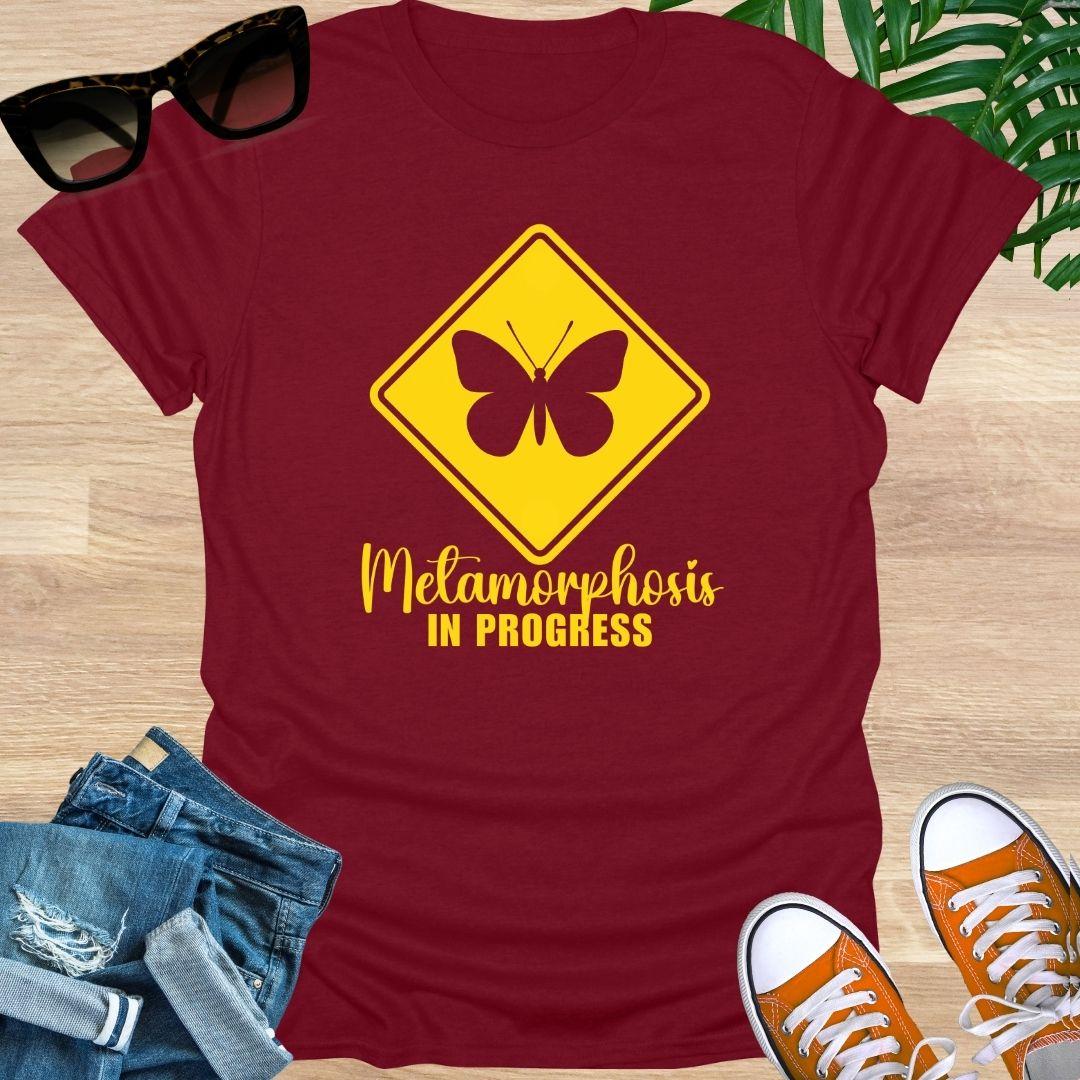 Metamorphosis in Progress Butterfly, Unisex Tee