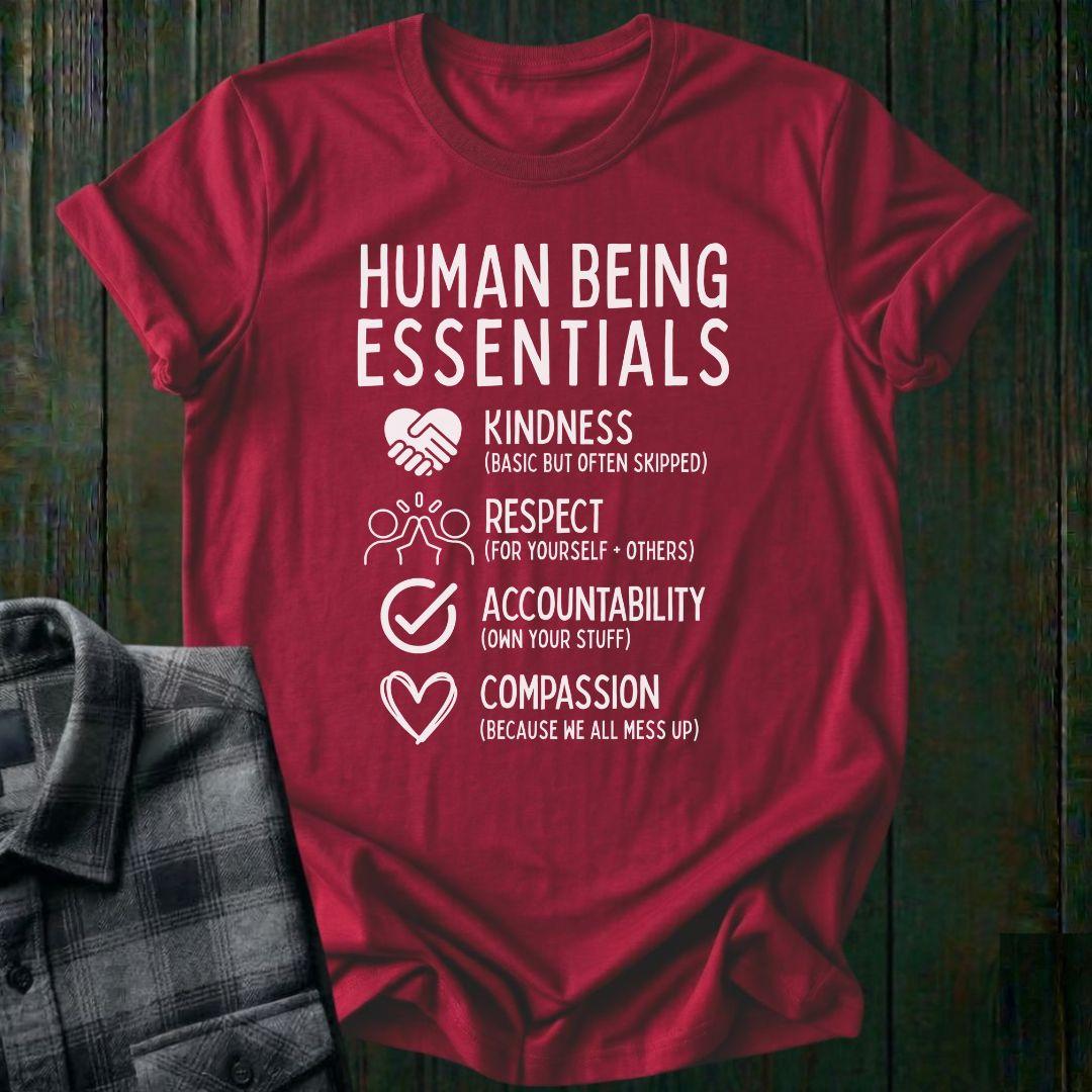 Human Being Essentials, Unisex T-Shirt