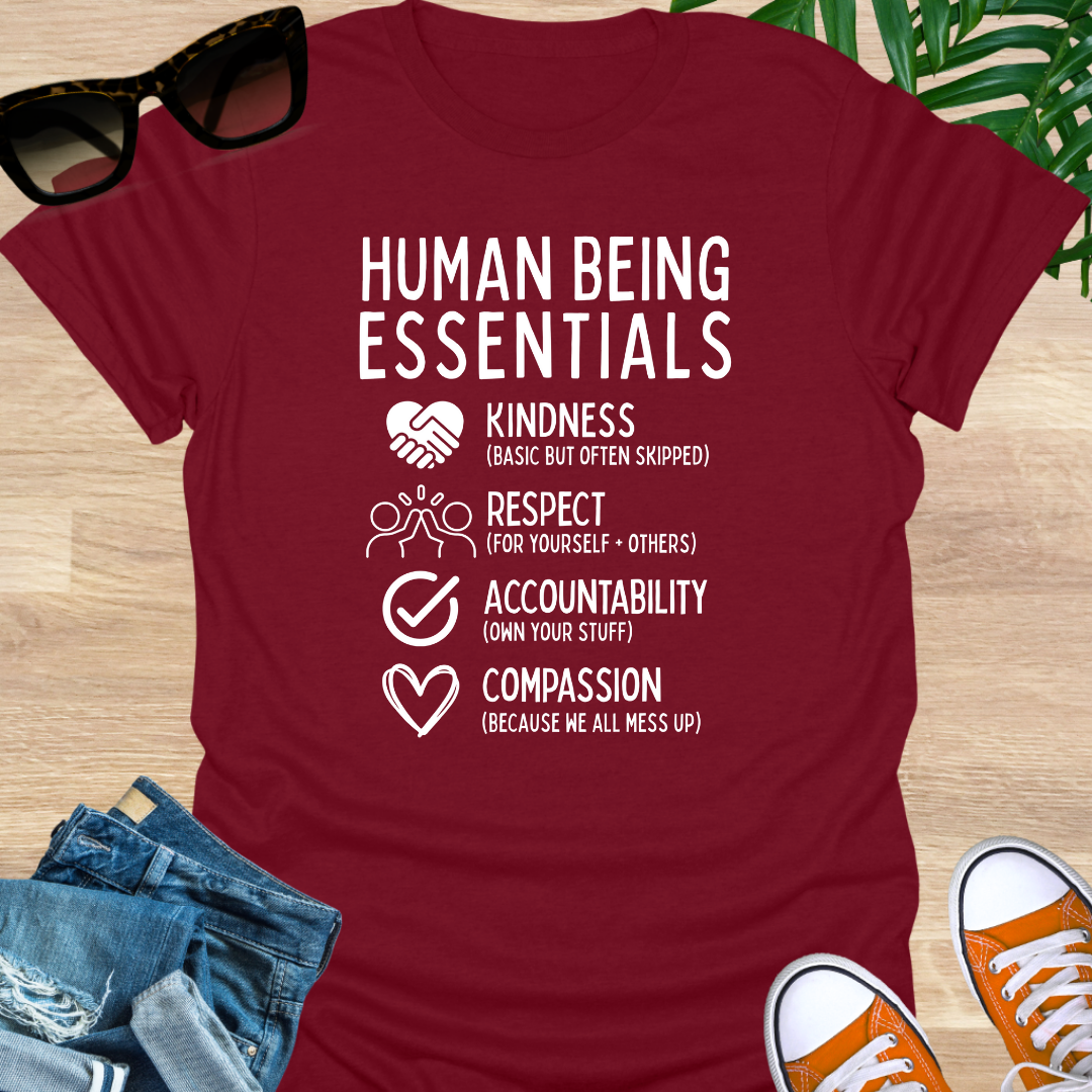 Human Being Essentials, Unisex T-Shirt