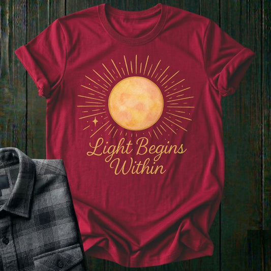 Light Begins Within Unisex T-Shirt