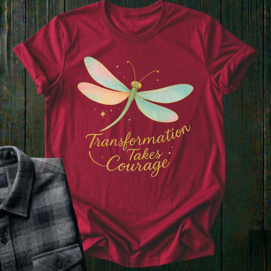 Transformation Takes Courage Unisex T-Shirt
