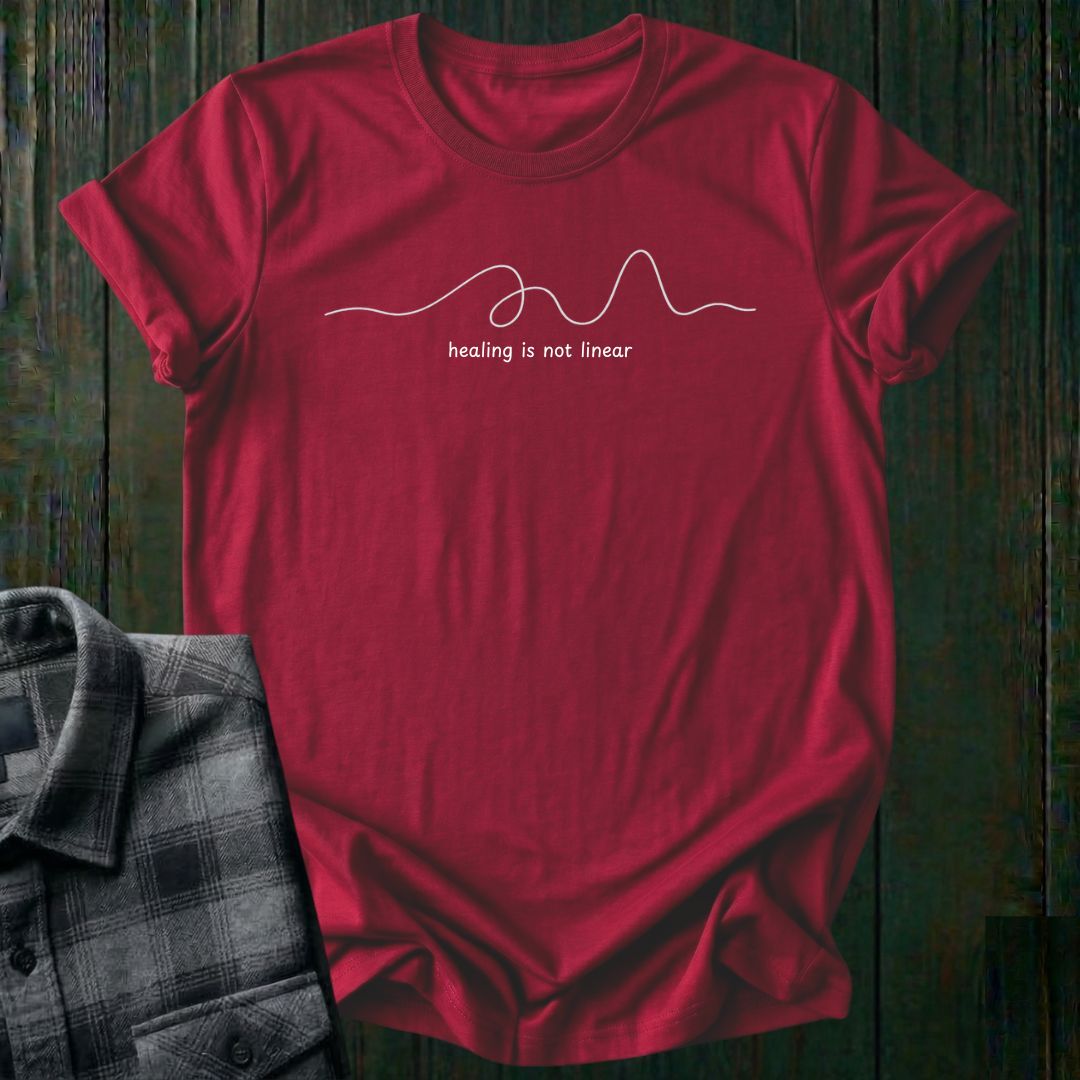 Healing Is Not Linear Unisex T-Shirt