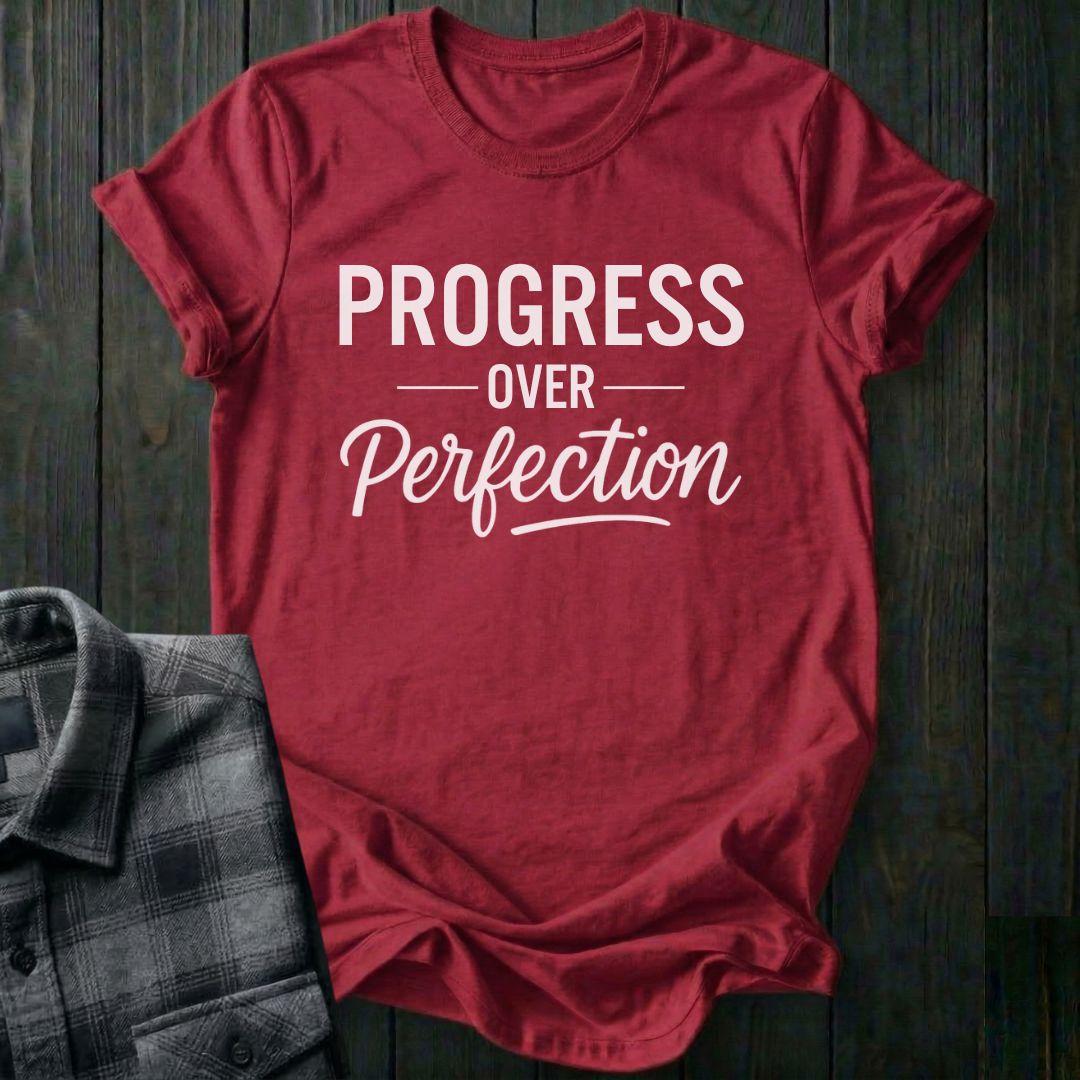 Progress Over Perfection Unisex T-Shirt