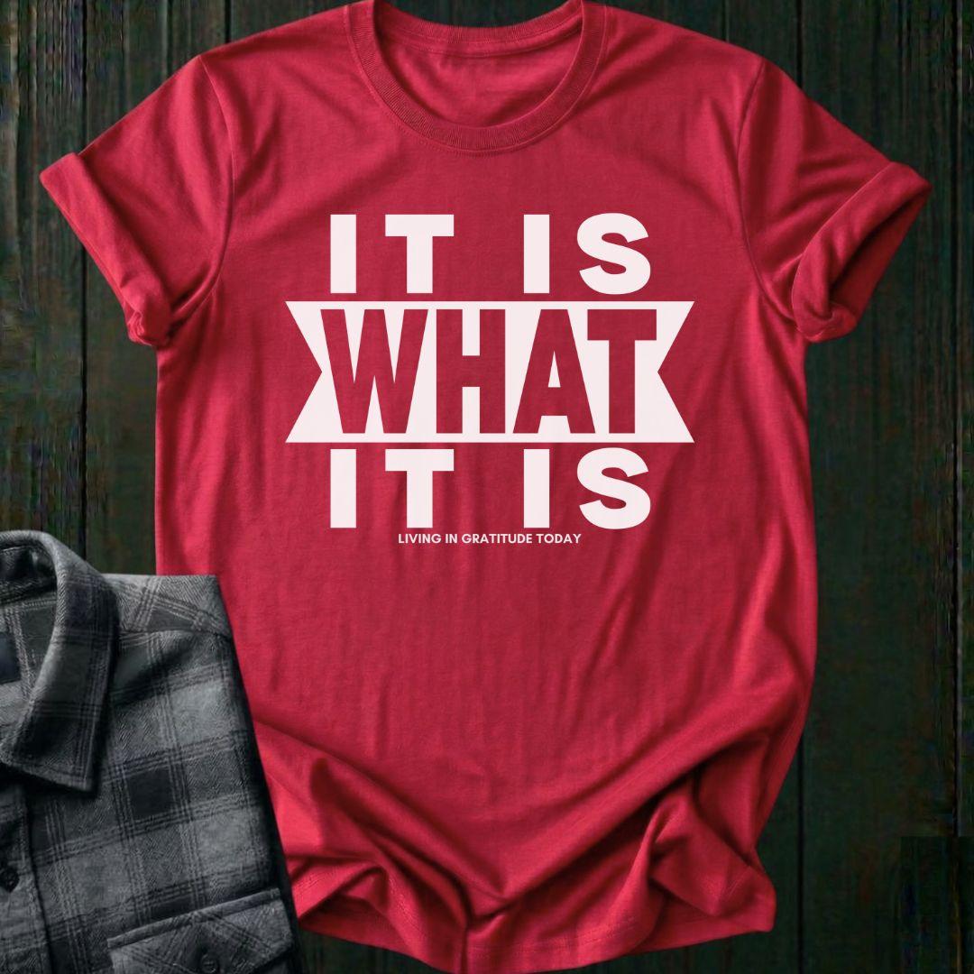 It Is What It Is, Unisex T-Shirt