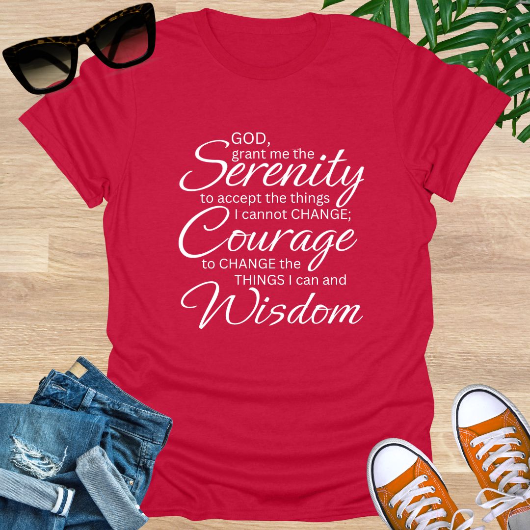 Serenity Prayer, Unisex T-Shirt