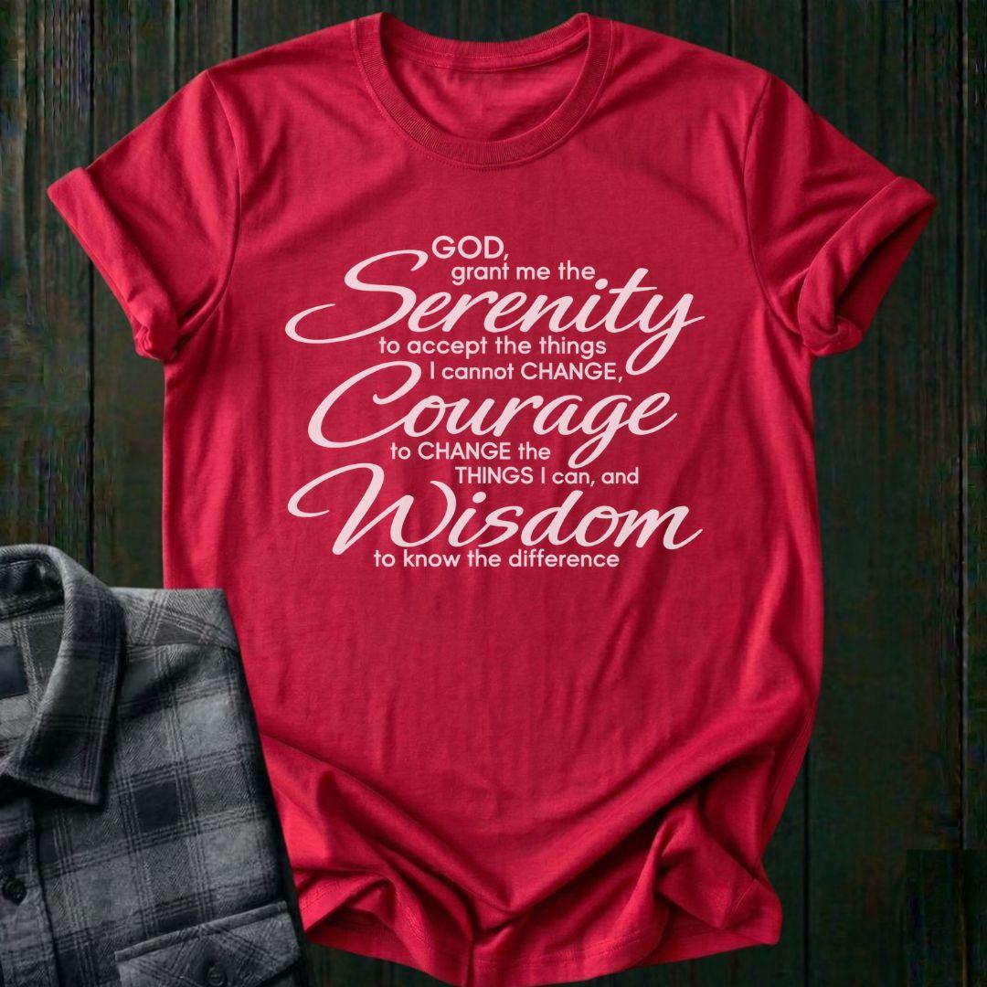 Serenity Prayer, Unisex T-Shirt