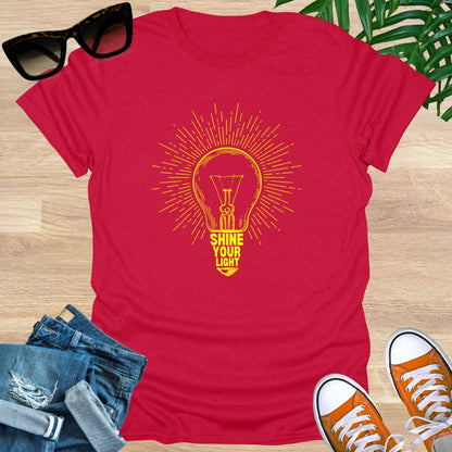 Shine Your Light, Unisex T-Shirt