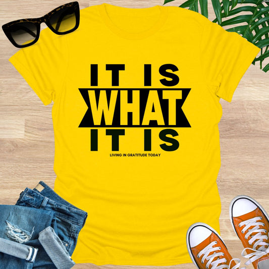 It Is What It Is, Unisex T-Shirt