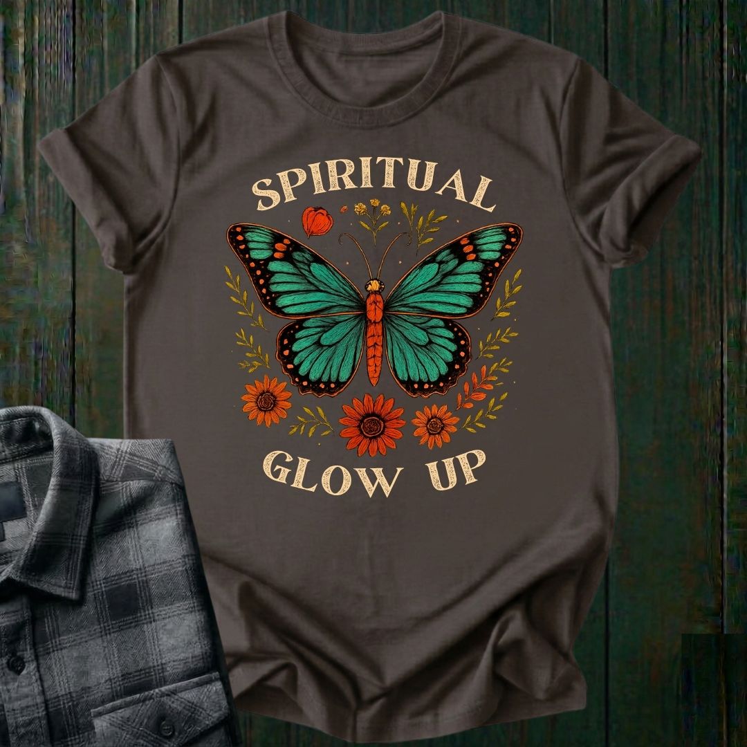 Spiritual Glow Up (Butterfly) Unisex T-Shirt
