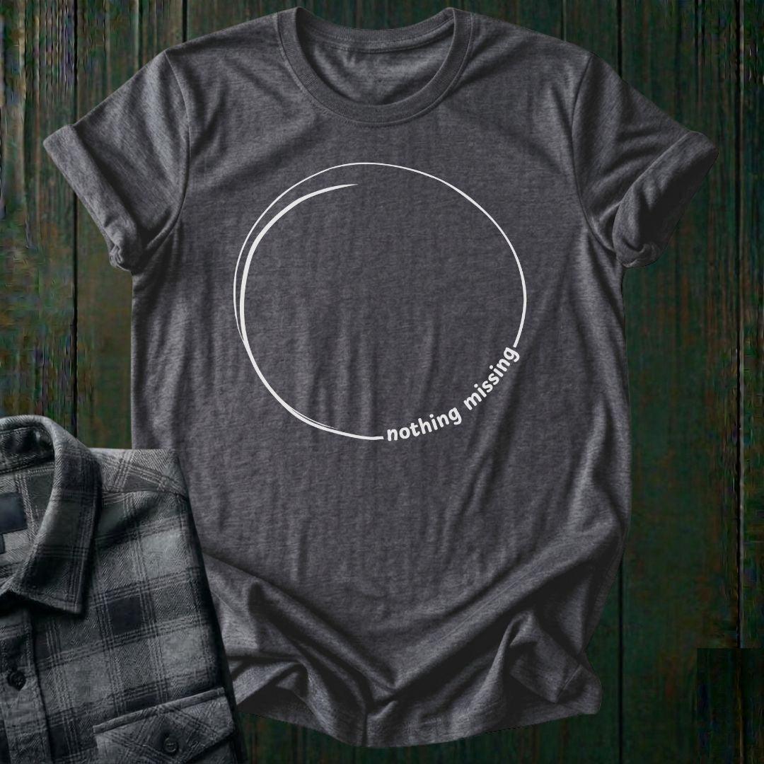 Nothing Missing Line Art Unisex T-Shirt
