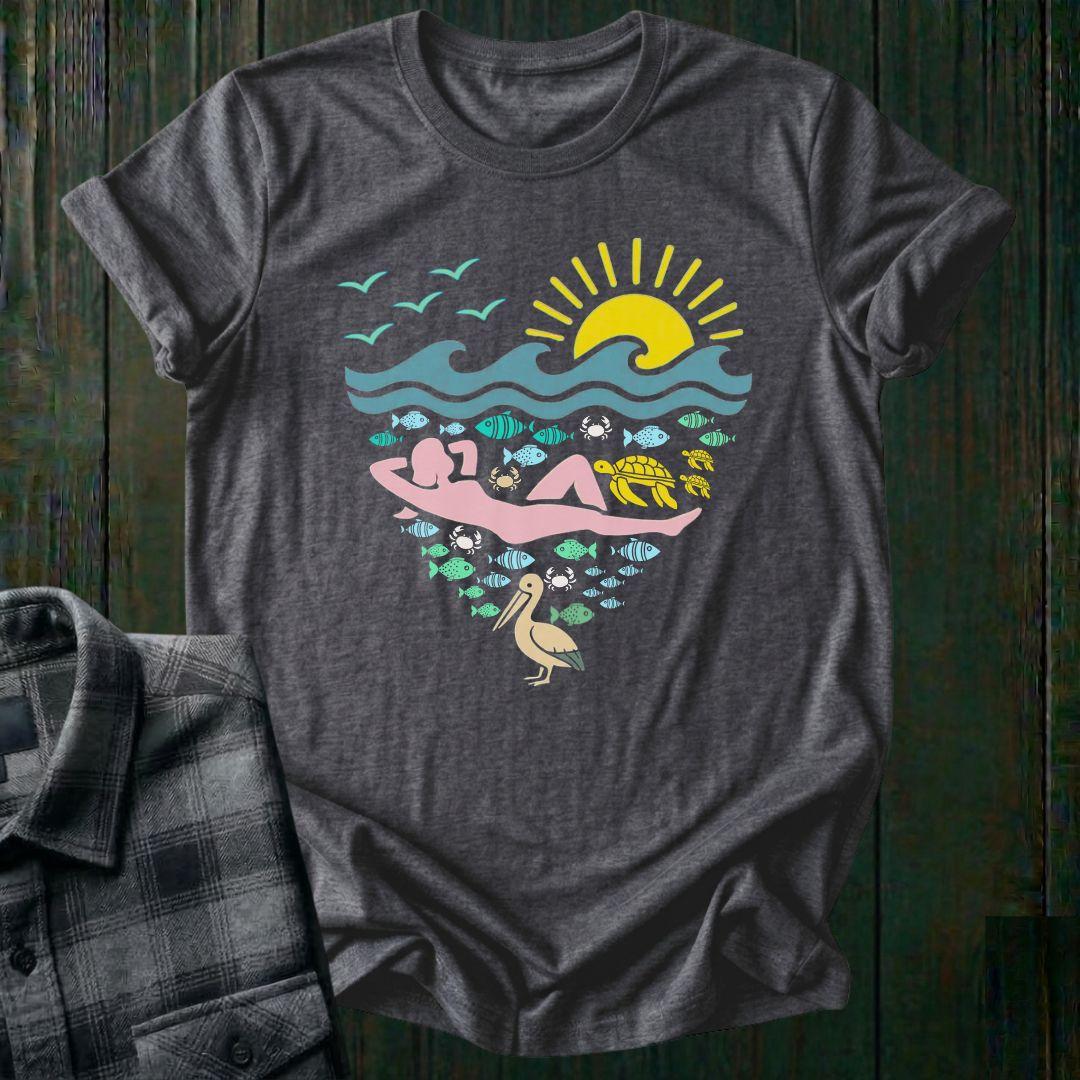 Basking in Sunshine, Unisex T-Shirt
