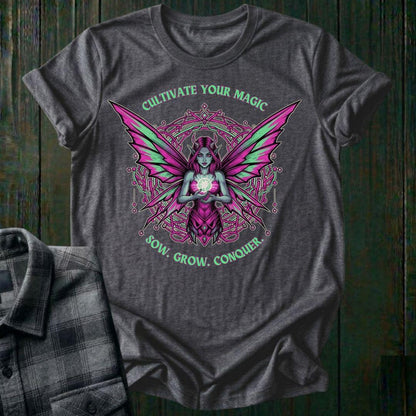 Cultivate Your Magic – Sow. Grow. Conquer. Unisex T-Shirt