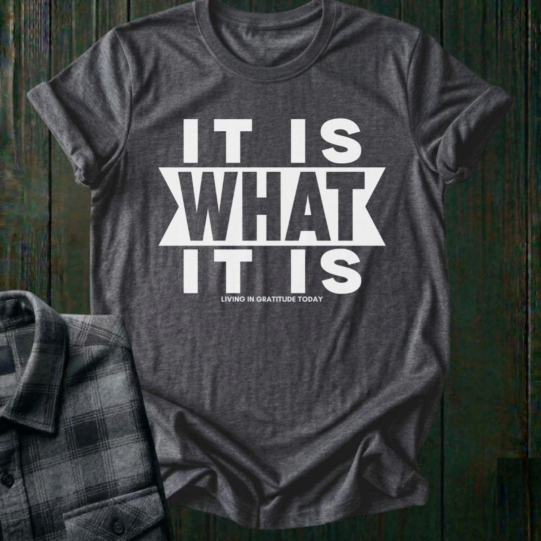 It Is What It Is, Unisex T-Shirt