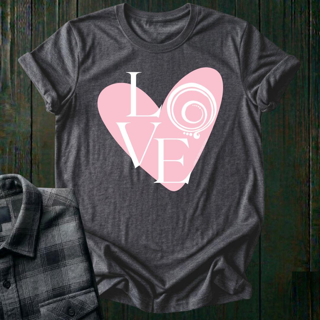 Love, Heart, Gratitude Unisex T-Shirt