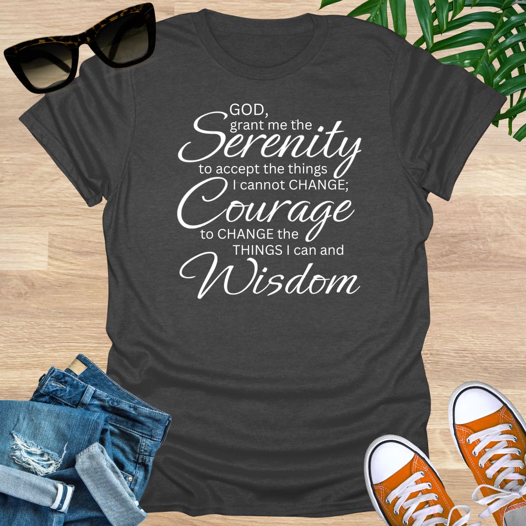 Serenity Prayer, Unisex T-Shirt