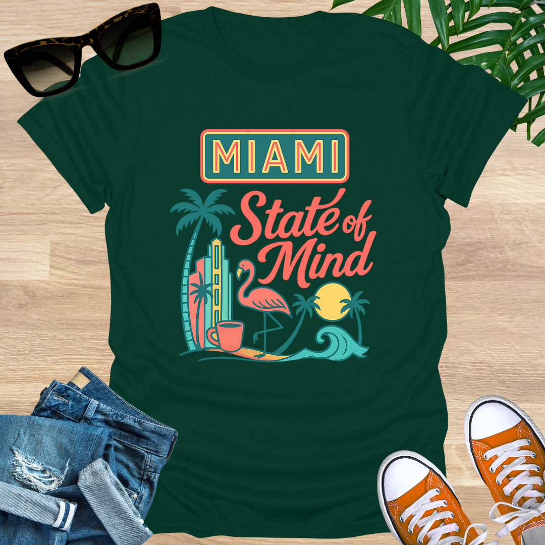 Miami State of Mind, Unisex T-Shirt