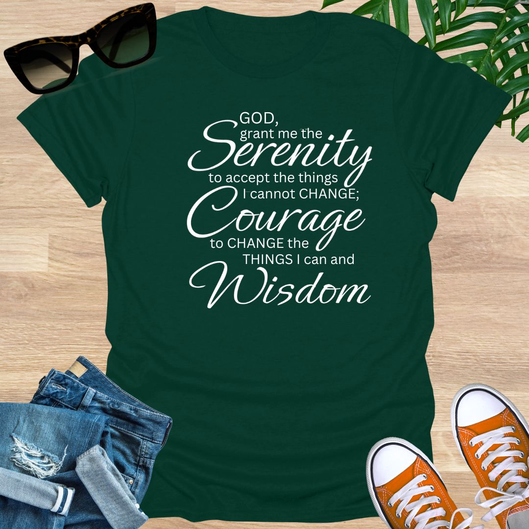 Serenity Prayer, Unisex T-Shirt