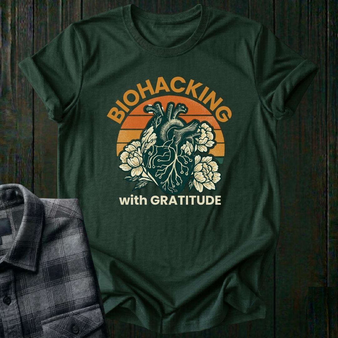 BioHacking with Gratitude, Unisex T-Shirt