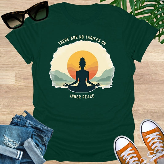 No Tarrifs on Inner Peace, Unisex T-Shirt