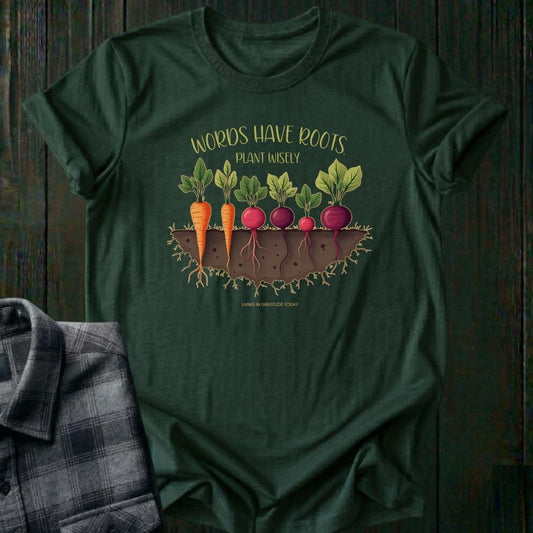 Words Have Roots Unisex T-Shirt