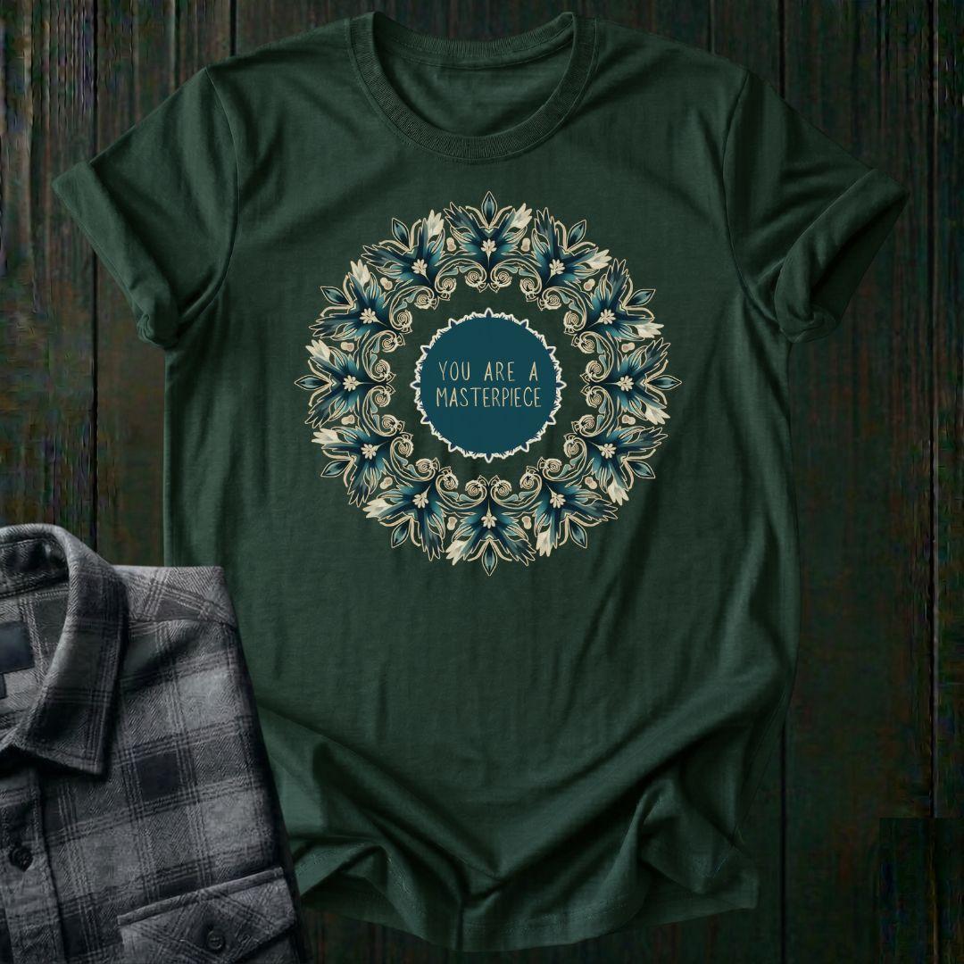 You Are a Masterpiece, Mandala, Unisex T-Shirt