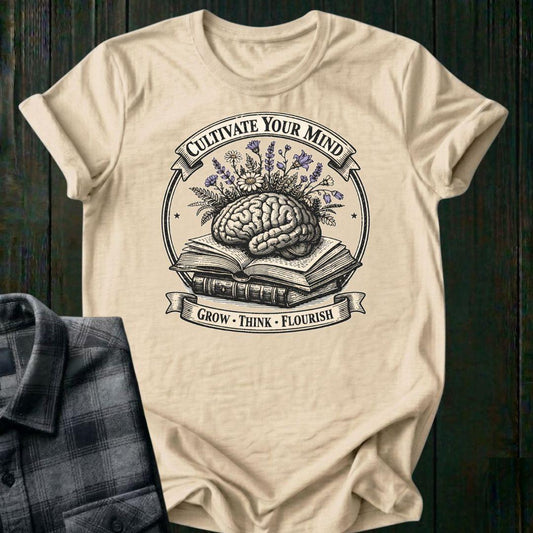 Cultivate Your Mind Mental Health Unisex T-Shirt