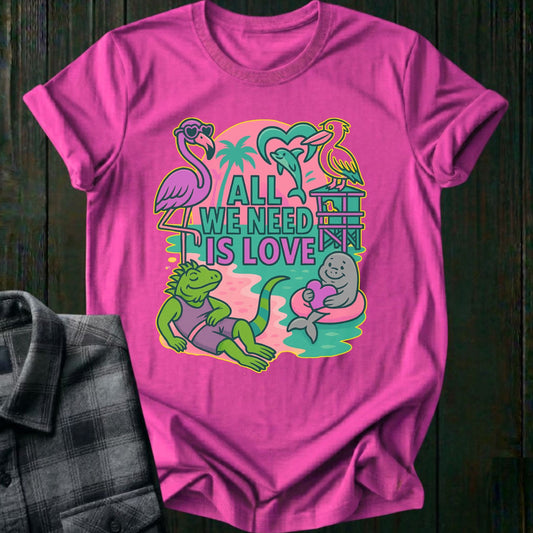 All We Need Is Love – Coastal Crew Edition, Unisex T-Shirt