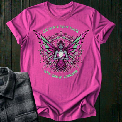 Cultivate Your Magic – Sow. Grow. Conquer. Unisex T-Shirt